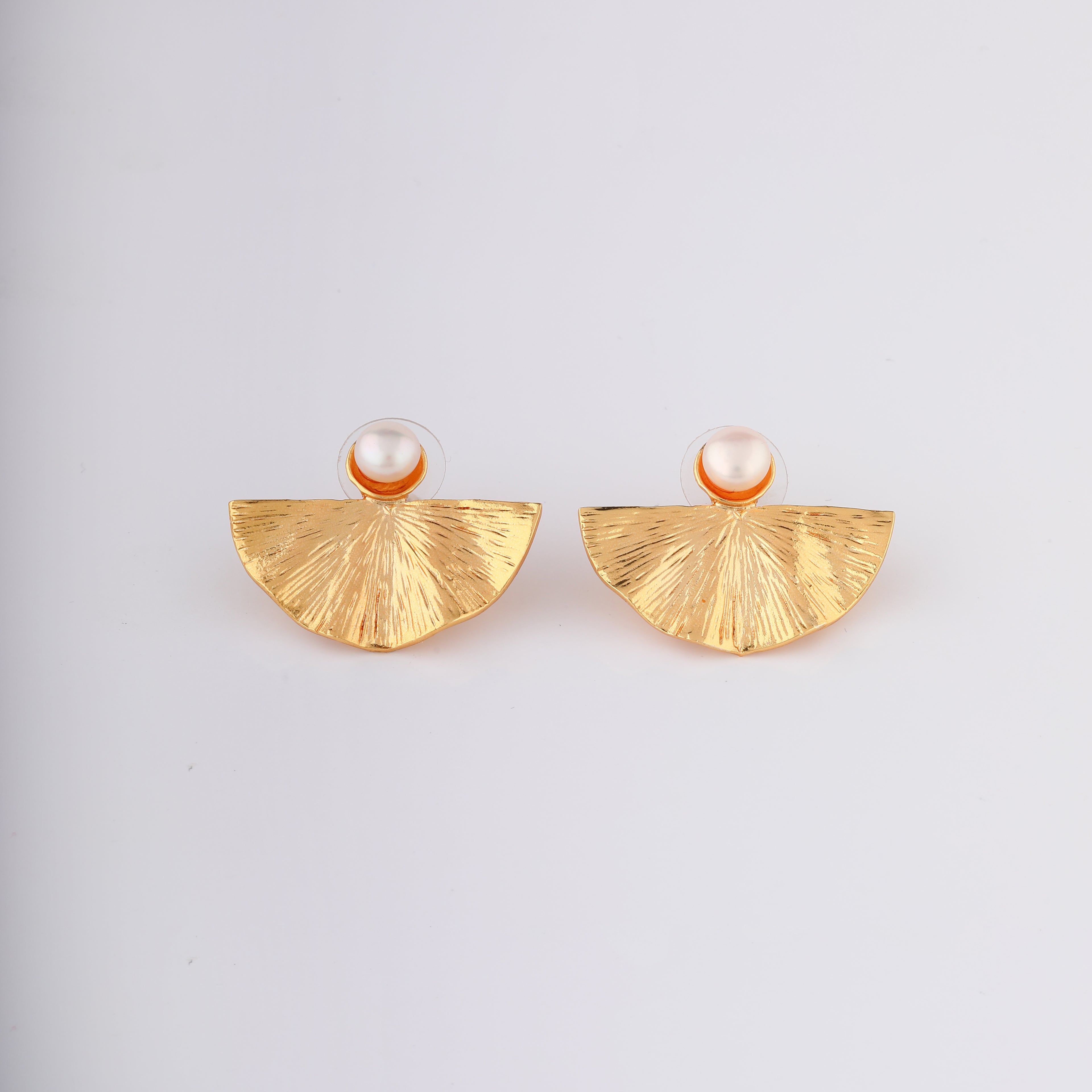 Aurea Shell Pearl Küpe