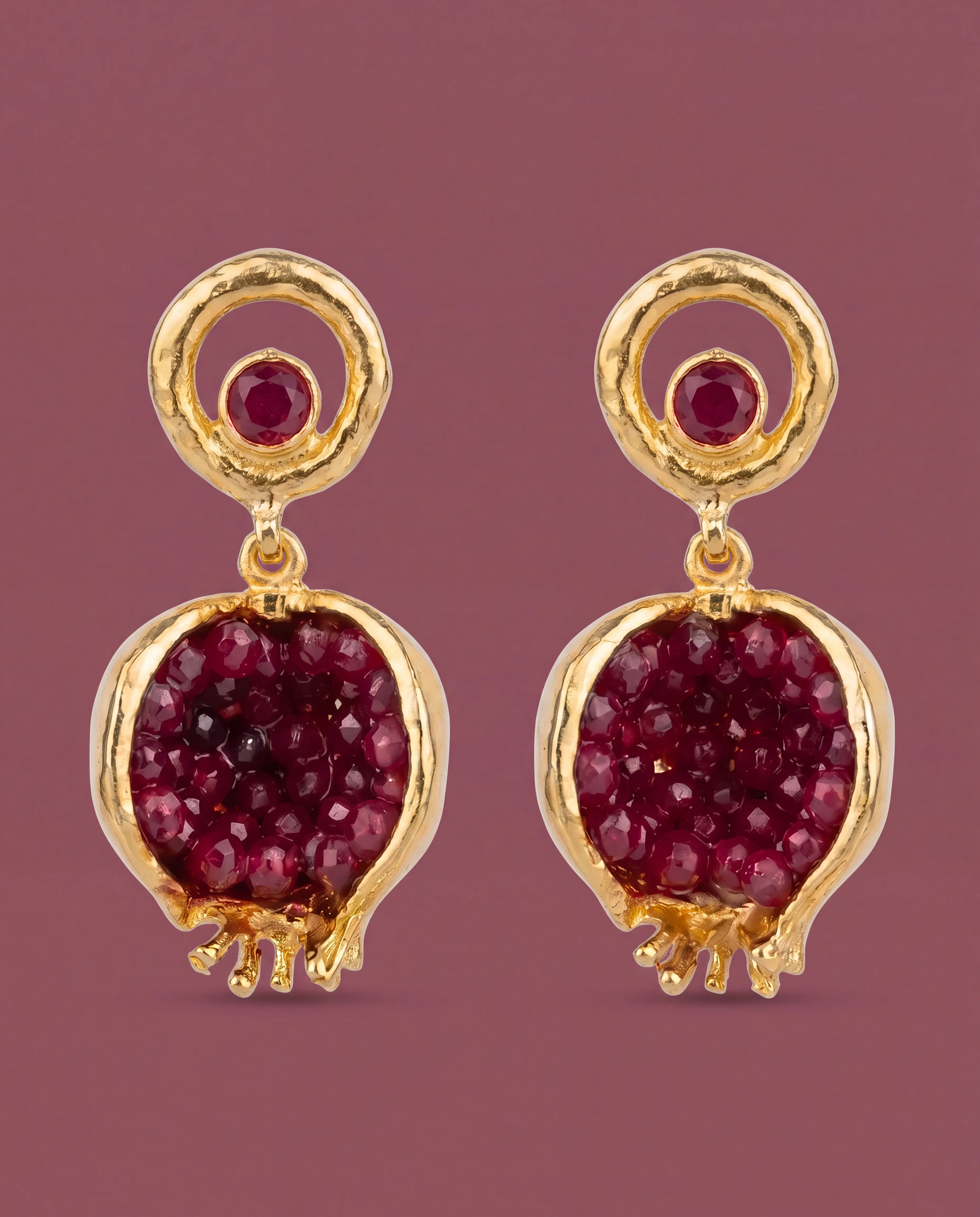 Pomegranate Glow No.1 Küpe