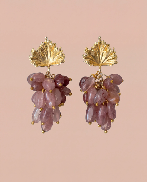 Amber Rose Grape Küpe