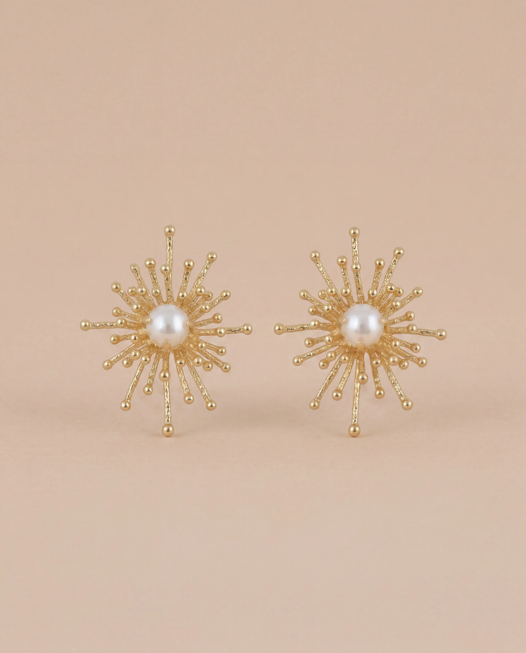Starburst Pearl Küpe