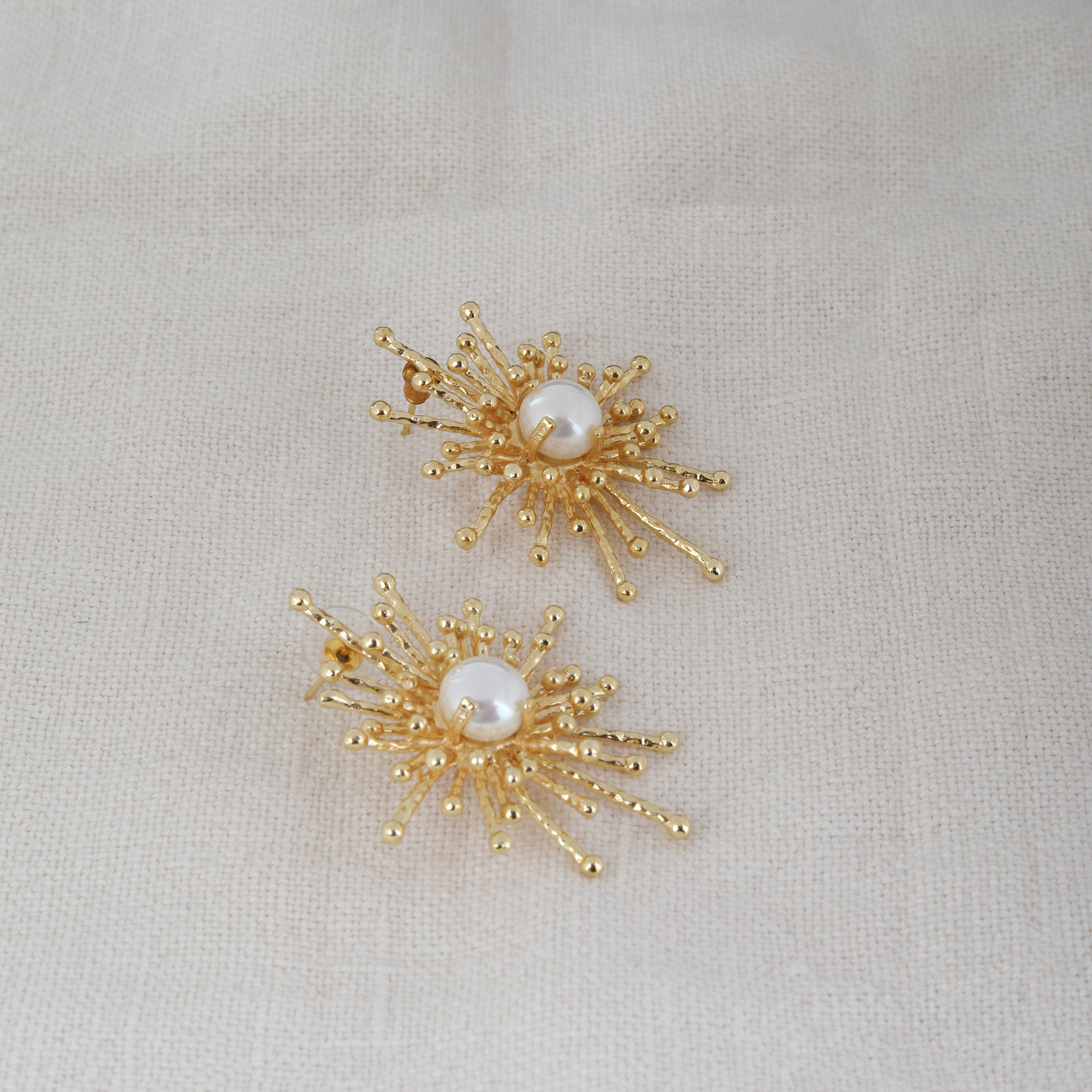 Starburst Pearl Küpe