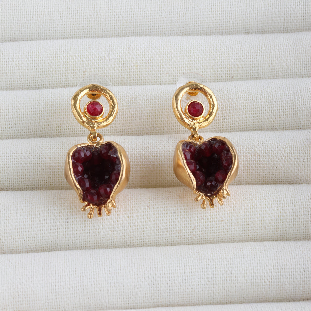 Pomegranate Glow Küpe