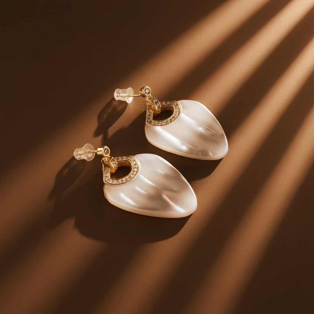 Lustrous Mirage Küpe