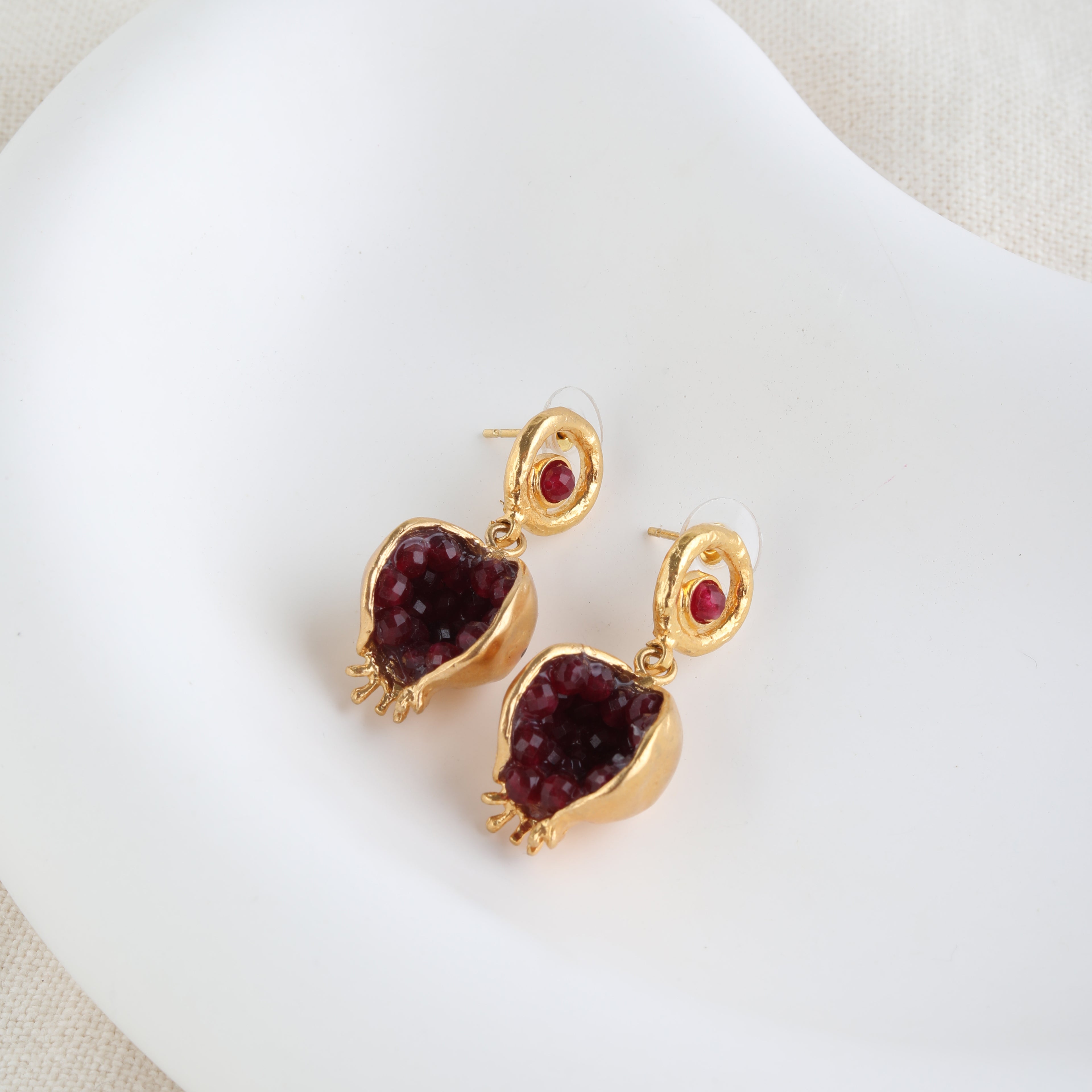 Pomegranate Glow Küpe