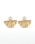 Aurea Shell Pearl Küpe