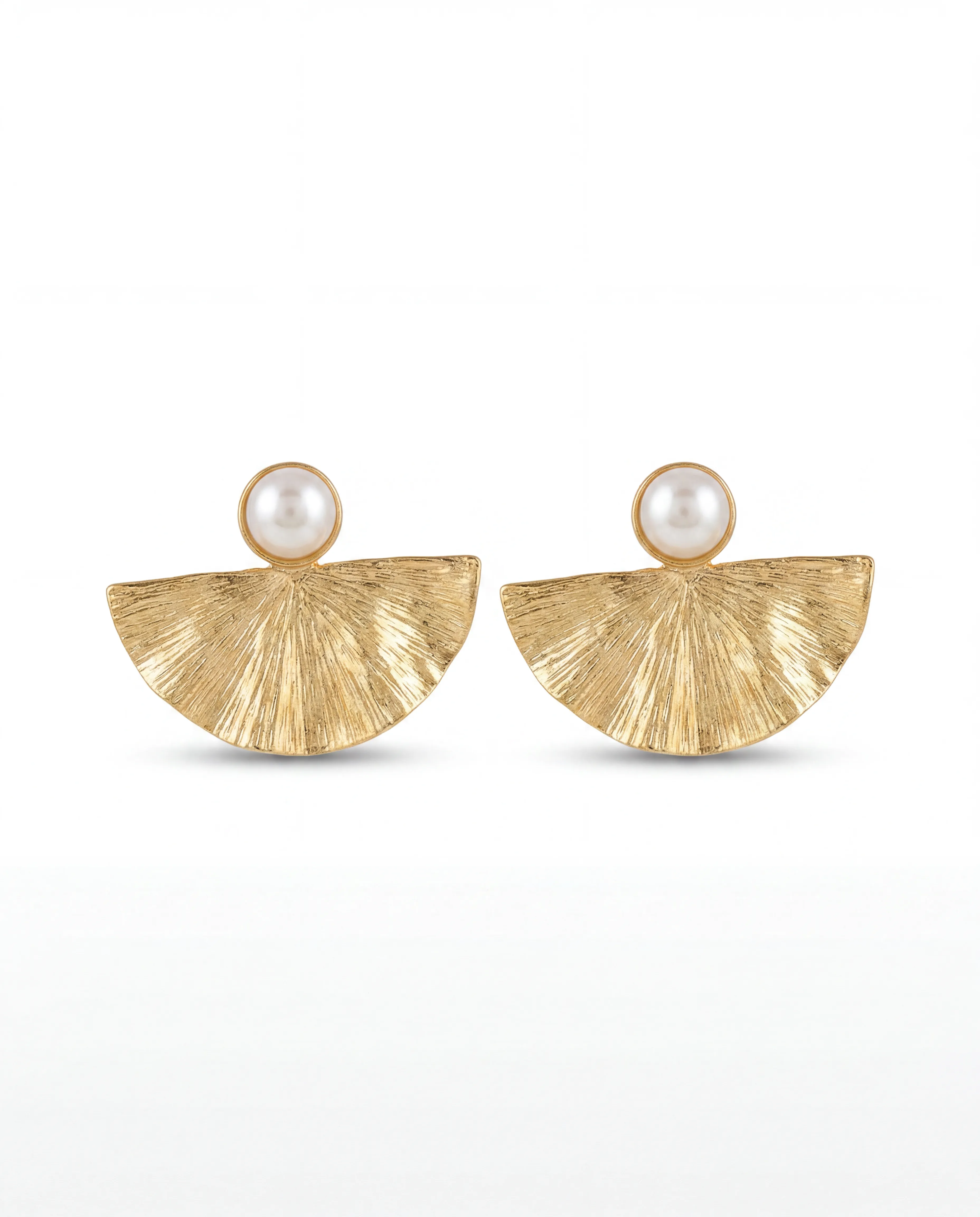 Aurea Shell Pearl Küpe