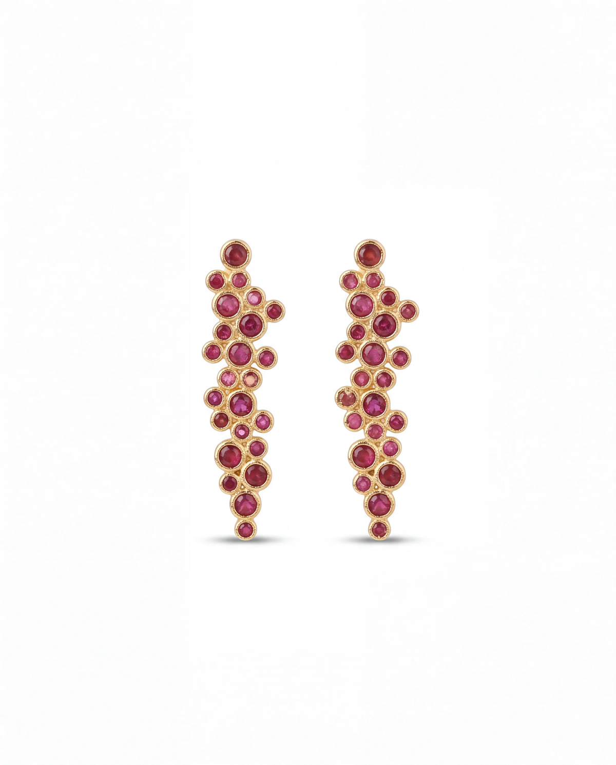 Ruby Cascade Küpe